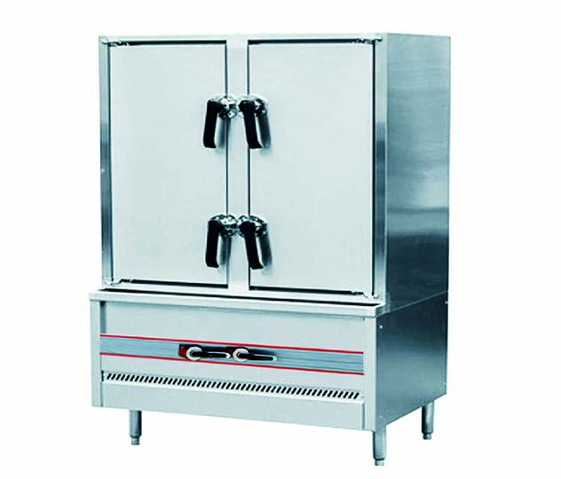 燃气节能双门蒸饭柜